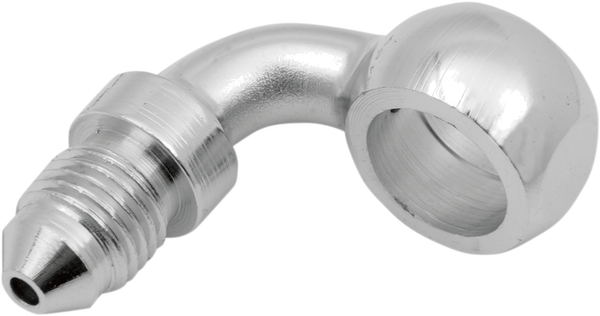 Chrome Steel Banjo Fitting Chrome, 1, nordicamoto.ro