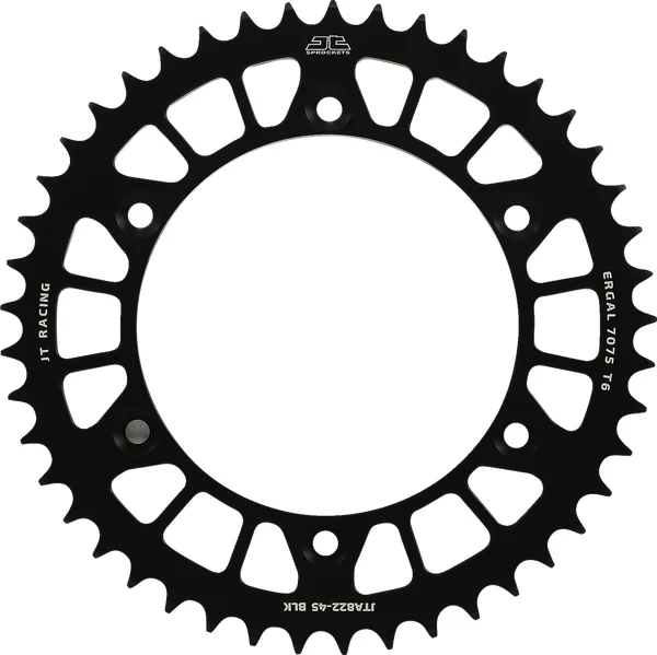 JT SPROCKETS Fekete hátsó lánckerék, 1, nordicamoto.ro
