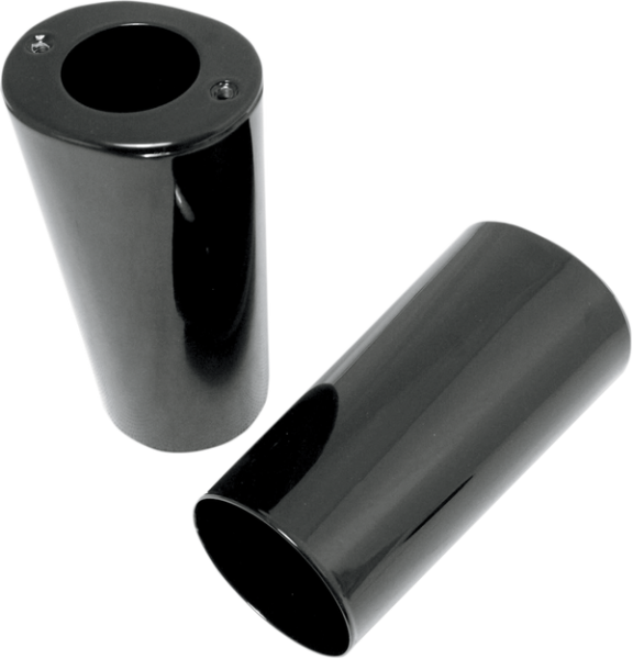 Fork Slider Covers Black Standard, 2, nordicamoto.ro