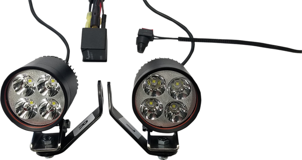 Lower Cowl Driving Lights Black, 2, nordicamoto.ro