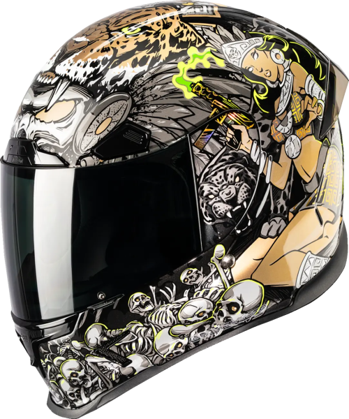 Airframe Pro Aztec Nine Multi sisak, arany, XS, 1, nordicamoto.ro