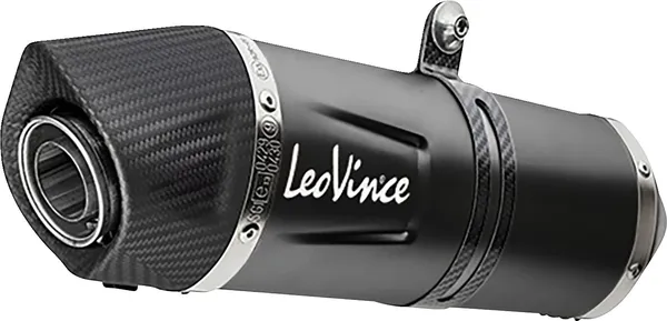 LeoVince LV One Evo Black Edition csőre szerelhető kipufogórendszer a BMW F 700 GS / F 800 GS / F 800 GS Adventure (2008–2018) modellekhez, 1, nordicamoto.ro