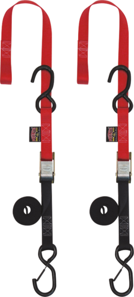 1(r) Cam Buckle With Sewn-in Soft-tye Red, 1, nordicamoto.ro