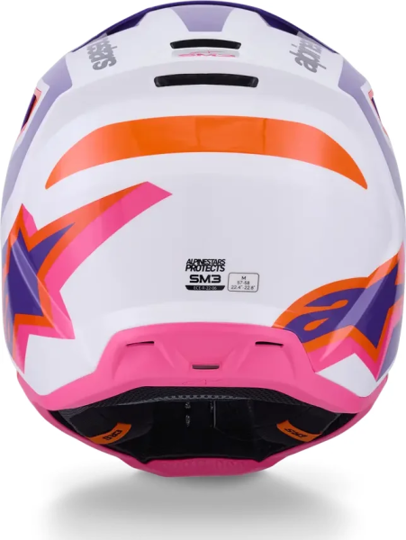 Alpinestars SM3 Heat White 2XL sisak, 7, nordicamoto.ro