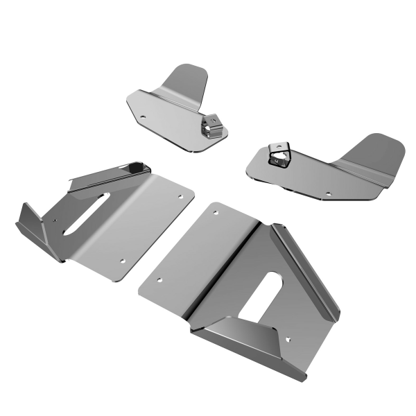 PROTECȚII BRAȚE SUSPENSIE (A-ARM) ALUMINIU CFMOTO CFORCE 850 / 800 XC / 1000 – GRI, 1, nordicamoto.ro