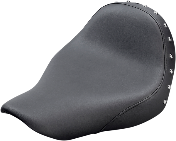 Seat Renegade Smooth Studs Touring Solo Black/chrome Black, 2, nordicamoto.ro