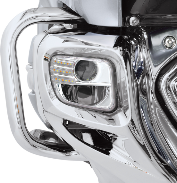 Tridium Led Fog Light Kit Chrome, 5, nordicamoto.ro