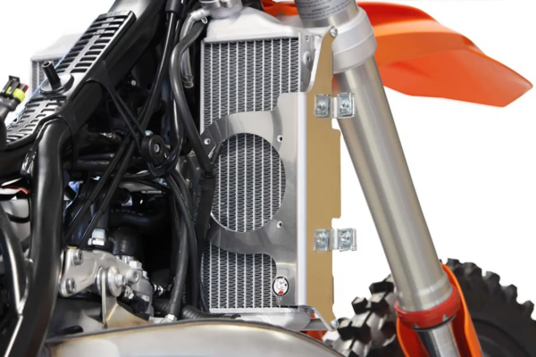 AXP Racing Xtrem hűtővédő KTM EXC 250/300/TPI (2017–2023) modellhez, fekete/ezüst, 5, nordicamoto.ro