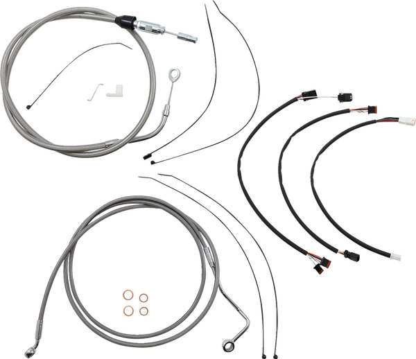 Xr Handlebar Installation Kit Silver, 2, nordicamoto.ro