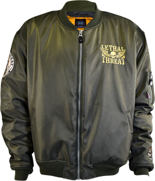 Bombsaway Jacket - Black - Medium Black M, 1, nordicamoto.ro