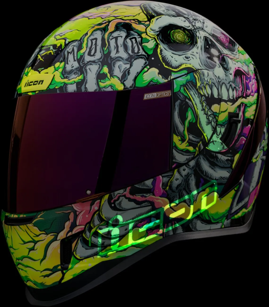 Icon Airform Hippy Dippy Green M sisak, 8, nordicamoto.ro
