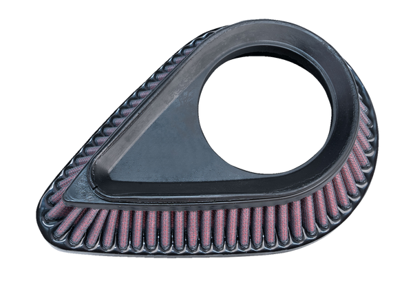 Replacement Jet Air Cleaner Filter Black, Red, 2, nordicamoto.ro