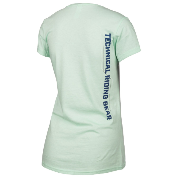 Tricou Dama Klim Excel SS T Mint - Navy, 4, nordicamoto.ro
