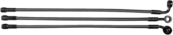 Designer Series Dot Abs-specific Upper Brake Line Kit Black Pearl, 1, nordicamoto.ro