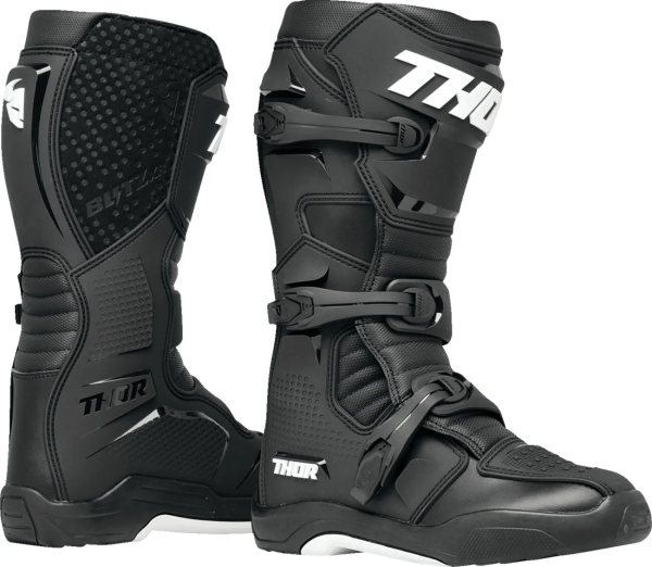 Cizme Thor Blitz XR Black/White 7, 1, nordicamoto.ro