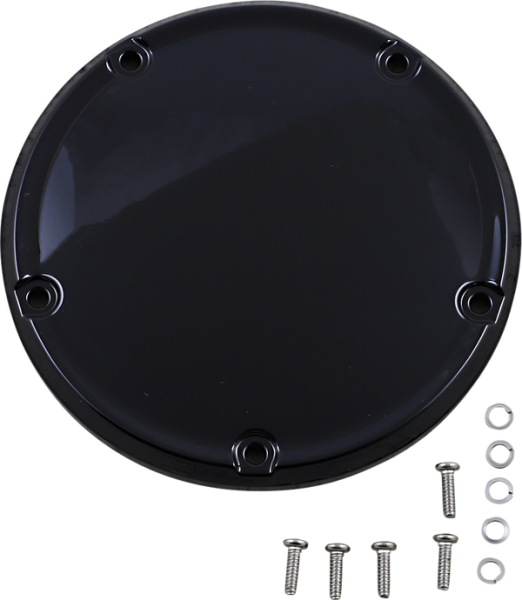 Derby Cover Gloss Black, 1, nordicamoto.ro