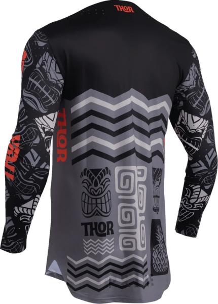 Prime Aloha Jersey Black, Gray  2XL, 2, nordicamoto.ro