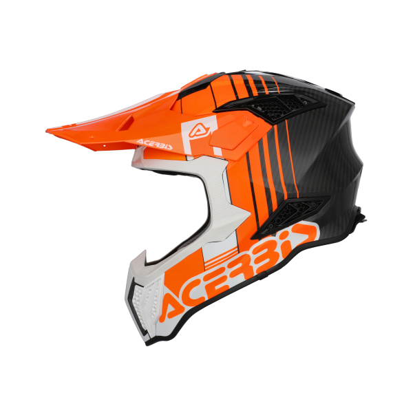 Acerbis Airstrike-c sisak, narancssárga/fehér, XXL, 15, nordicamoto.ro