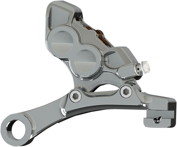 Ness Tech Four-piston Caliper Chrome, 1, nordicamoto.ro
