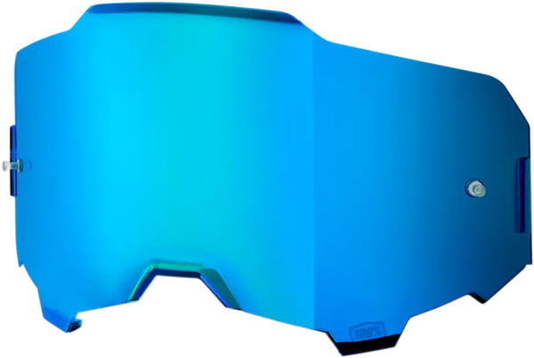 100% Armega Blue/Mirror szemüveglencse, 1, nordicamoto.ro