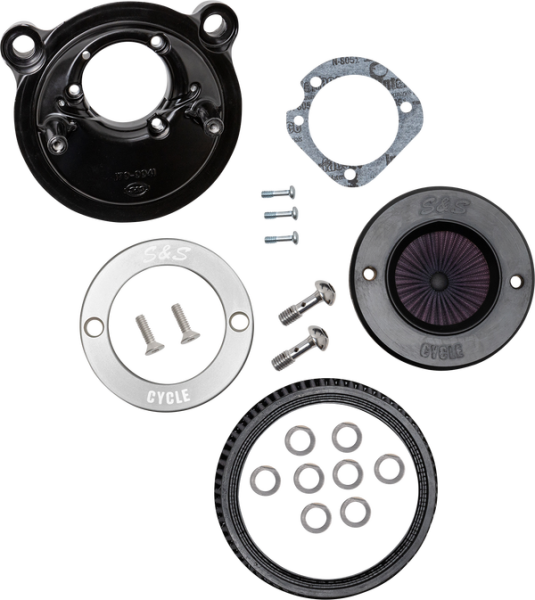 Air Stinger Air Cleaner Kit Silver, 1, nordicamoto.ro