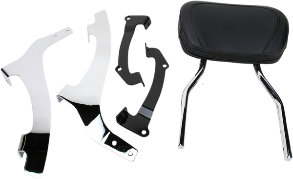 Round Sissy Bar Kit Chrome, 1, nordicamoto.ro