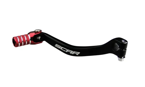 Gear Shift Lever Black, Red, 1, nordicamoto.ro