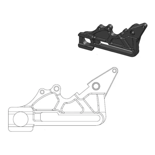 MotoMaster 270 mm-es tárcsafék-nyereg adapter, 1, nordicamoto.ro