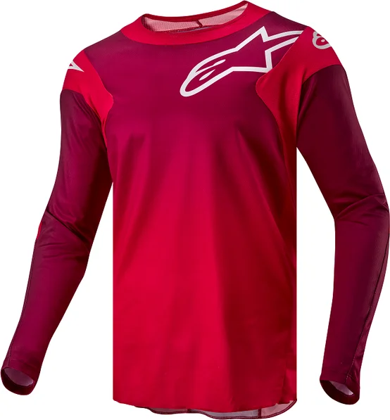 Tricou Alpinestars Racer Hoen Red, 3, nordicamoto.ro