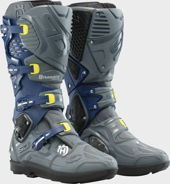 Husqvarna Crossfire 3 SRS szürke 45-ös csizma, 3, nordicamoto.ro