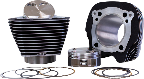 Big Bore Cylinder & Piston Kit Black, 1, nordicamoto.ro