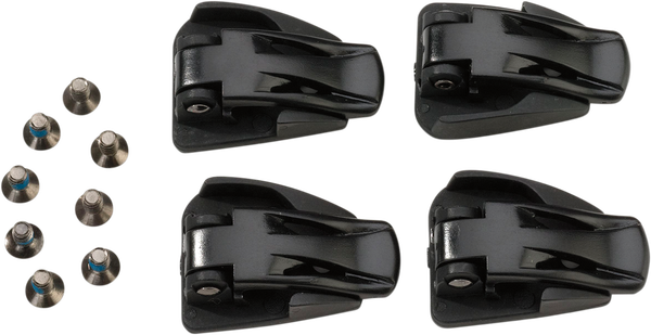 MOOSE RACING M1.2 Boot Buckle Kit Black, 1, nordicamoto.ro
