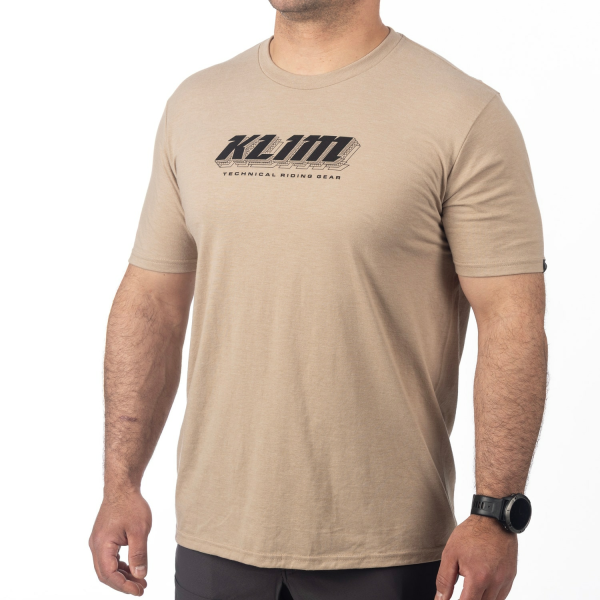 Tricou Klim Vision Tri-blend Black - White, 9, nordicamoto.ro