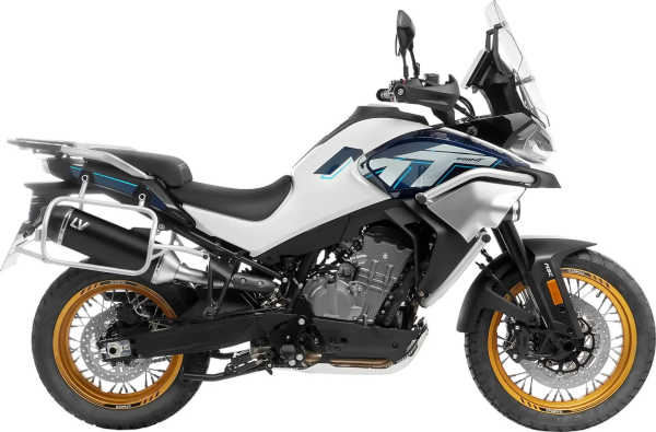 LeoVince LV-14 Black Edition Slip-On kipufogórendszer a CFMOTO 800MT-hez, 3, nordicamoto.ro