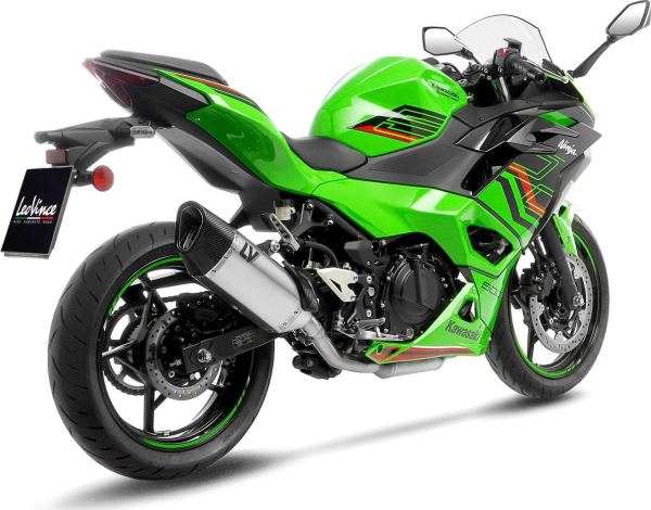 LeoVince LV-14 R Slip-On kipufogórendszer a Kawasaki Z400 / Z500 modellhez, 6, nordicamoto.ro