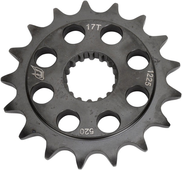 Lightweight Steel Sprocket Black, Zinc, 1, nordicamoto.ro