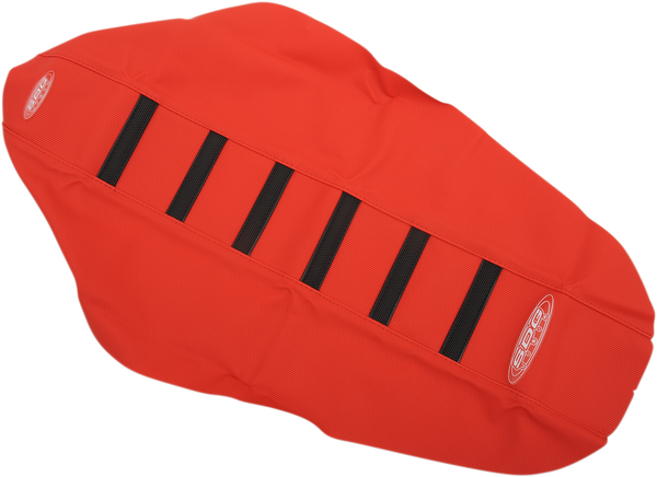 6-rib Gripper Seat Cover Red, 2, nordicamoto.ro