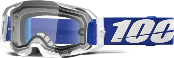 Armatic Enduro biztonsági szemüveg dupla lencsével, fehér, egy méret mindenkinek megfelel, 1, nordicamoto.ro