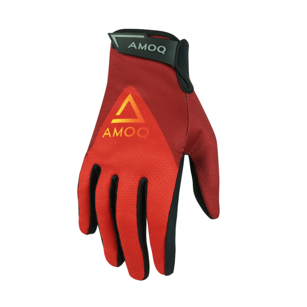 AMOQ Ascent V2 Dk Red-Red XL/11 motoros kesztyű, 4, nordicamoto.ro