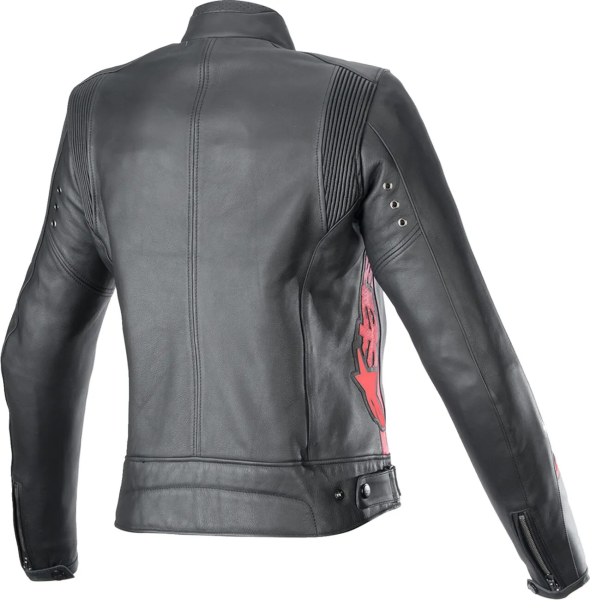Alpinestars Stella Dyno Black női bőrdzseki, L-es méret, 3, nordicamoto.ro