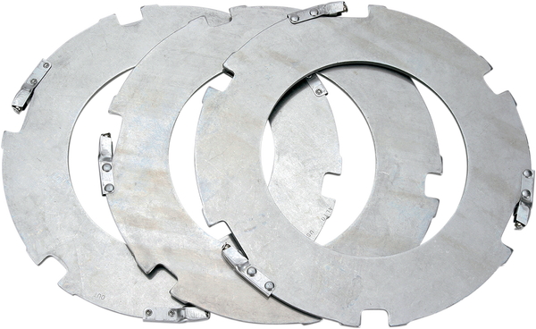 Steel Plate Set With Anti-rattler, 1, nordicamoto.ro