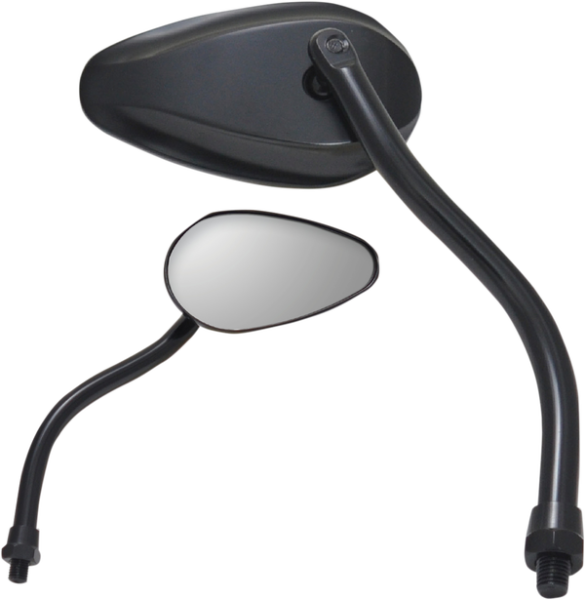 X-treme Mini Teardrop Mirror Black, 1, nordicamoto.ro