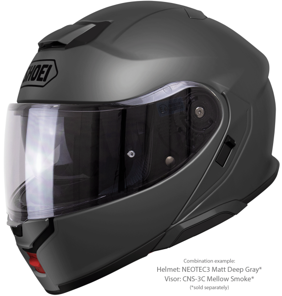 SHOEI NEOTEC3 felhajtható sisak, Gri inchis, S-es méret, 7, nordicamoto.ro