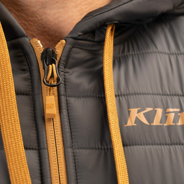Hanorac cu fermoar Klim Tamarack Insulated Black, 14, nordicamoto.ro