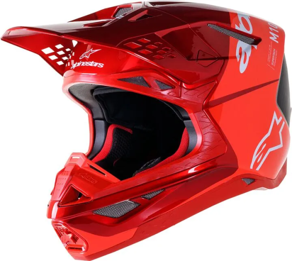Alpinestars Supertech M10 sisak – Czerwony Powódź XL, 1, nordicamoto.ro