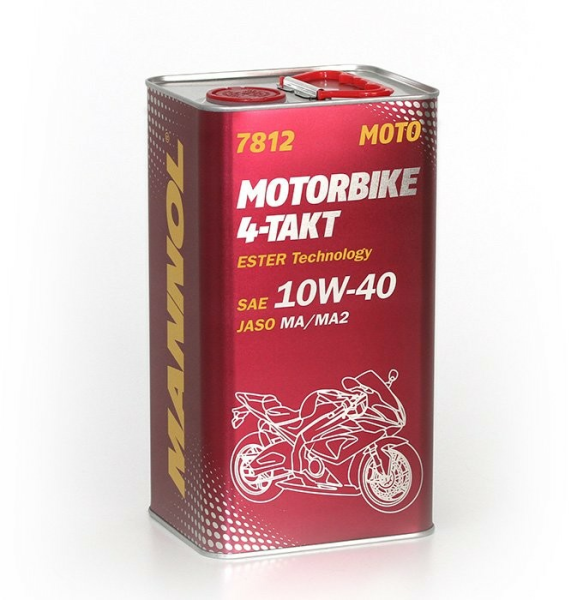 Mannol MOTORBIKE ESTER TECHNOLOGY 10W-40 4 l négyütemű motorolaj, 1, nordicamoto.ro