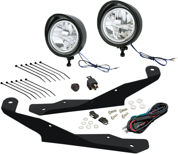 Black Focus Led Light Kit White, 1, nordicamoto.ro