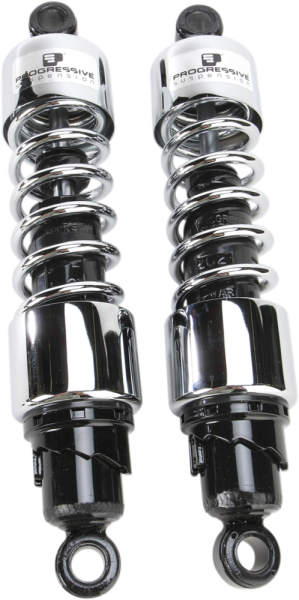 412 Series Cruiser Shocks Black, Chrome, 1, nordicamoto.ro