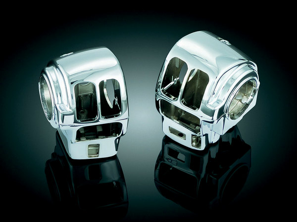 Chrome Switch Housing Silver, 1, nordicamoto.ro