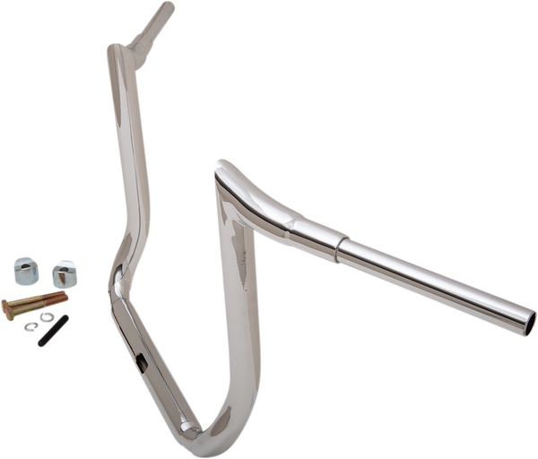 1-1/2(r) Grande Prime Ape Hanger Handlebar Silver, 2, nordicamoto.ro